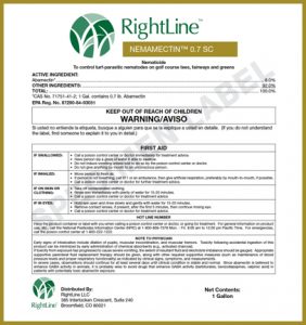 rightline nemamectin o-7 sc sample label